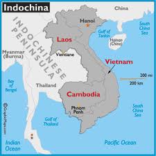 Map of Indochina