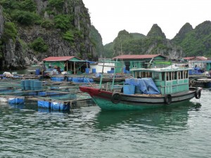 'Wate village' in Ha Long bay